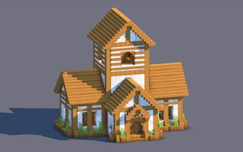 Medieval House – Fully Decorated Interior