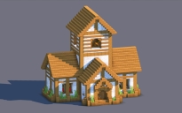 Medieval House – Fully Decorated Interior