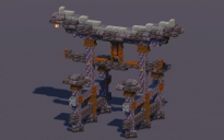 Black Japanese Torii