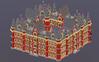 Red Gothic Castle