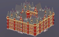 Red Gothic Castle