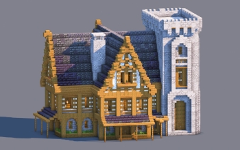 Medieval House – Fully Decorated Interior