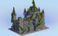 Ruined Overgrown Gothic Cathedral v2