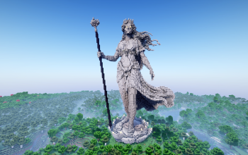 Minecraft Hera |Greek Mythology| Statue Free