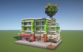 Modern Green Apartment