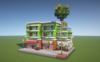 Modern Green Apartment