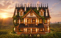 🏰 Evergrove Grand Manor | Medieval Noble Estate & Gothic Fantasy Mansion