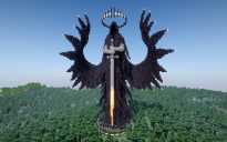Minecraft Wearing Silence Statue Free Schem