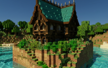 Medieval Hillside Manor
