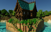 Medieval Hillside Manor