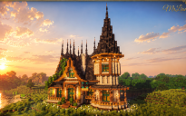 🏰 Emeraldspire Tower House | Medieval Fantasy Manor & Gothic Noble Residence