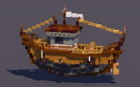Dark Spruce Fishing Boat