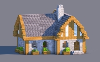 Medieval House – Fully Decorated Interior