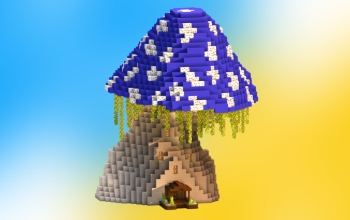 Mushroom House – Minecraft Fantasy Build