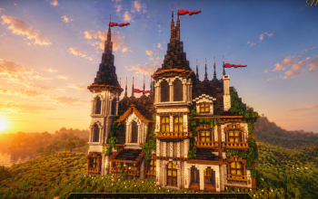 🏰 Blackspire Royal Castle | Medieval Gothic Fortress & Noble Fantasy Stronghold