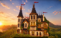 🏰 Blackspire Royal Castle | Medieval Gothic Fortress & Noble Fantasy Stronghold