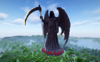 Minecraft Death Reaper Statue V02 Free Schem