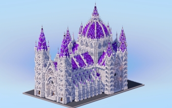 White Amethyst Gothic Cathedral v2