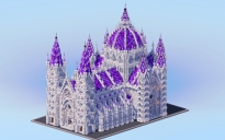 White Amethyst Gothic Cathedral v2