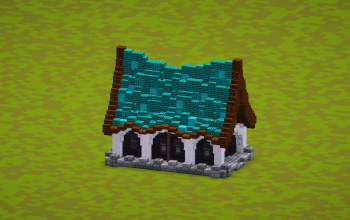 White Gothic House