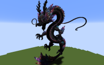 Obsirain, the Black-Iridescent Crystal Dragon