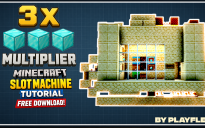 3X Multiplier Slot – Minecraft Redstone Casino Machine
