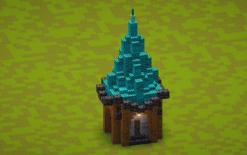 Small Cyan Outpost