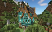 Minecraft Half-Timbered Cottage - (World + Schematic)