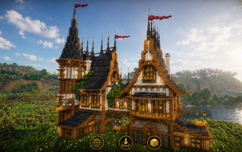 🏰 Highwatch Noble Manor | Medieval Noble Estate & Gothic Fantasy Mansion