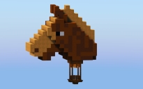 Brown Horse Hot Air Balloon