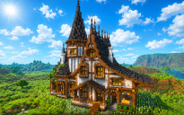 🏰 Ironcrest Noble Manor | Medieval Watchtower House & Gothic Fantasy Estate