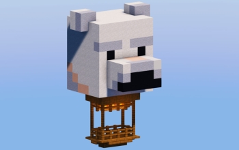 Polar Bear Hot Air Balloon
