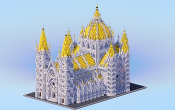 Golden Gilded Gothic Cathedral v2