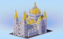 Golden Gilded Gothic Cathedral v2