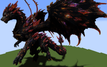 Noxferra, the Black-Sun Crystal Dragon