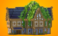 Overgrown Medieval House – Fully Decorated Interior