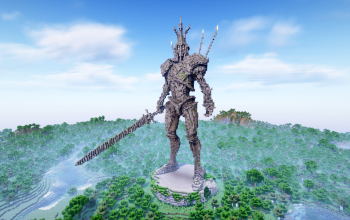Minecraft Jyggalag |TES| Statue Free Schem