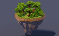 Floating Island Japanese Torii