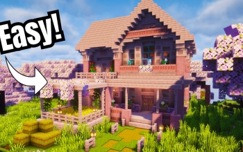 🌸Survival Friendly Cherry House!