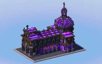 Dark Amethyst Medieval Church