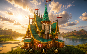 🏰 Emeraldcrest Grand Manor | Medieval Noble Estate & Gothic Fantasy Mansion