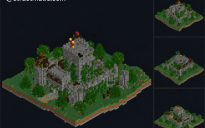 overgrown survival castle