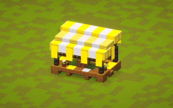 Yellow Plants Stand