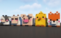 5 Cute Animals – Minecraft Animal Build