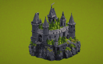 Nature Gray Castle