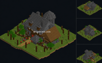 Deepslate survival house