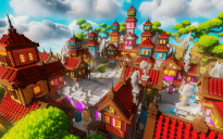 Colorful Haven Lobby
