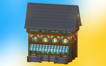 Villager Trading Hall – Minecraft Build
