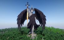 Minecraft Freedom’s Shadow Statue Free Schem