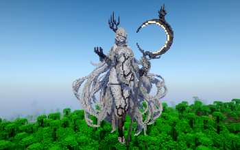 Minecraft Demeter Erinyes |Fate/Grand Order| Statue Free Schem